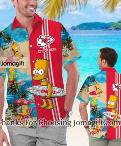 Best Selling Kansas City Chiefs Simpsons Personalized Hawaiian Shirt For Men And Women
