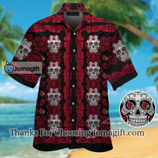 [Best-Selling] Louisville Cardinalsskull Hawaiian Shirt Gift