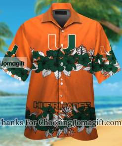 [Best-Selling] Ncaa Miami Hurricanes Hawaiian Shirt Gift