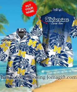 Best Selling Ncaa Michigan Wolverines Hawaiian Shirt Gift