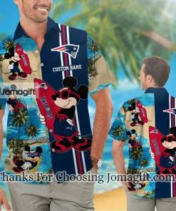 Best Selling New England Patriots Mickey Personalized Hawaiian Shirt Gift