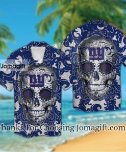 [Best-Selling] New York Giants Sugarskull Hawaiian Shirt Gift