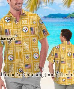[Best-Selling] Pittsburgh Steelers Tropical Aloha Hawaiian Shirt Gift