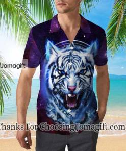 Blue Tiger Hawaiian Shirt