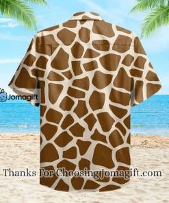 Brown Giraffe Graphic Hawaiian Shirt