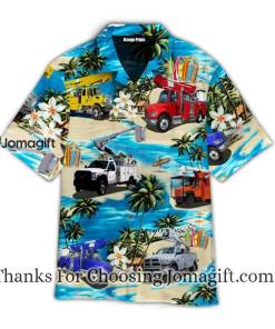 Bucket Trucks Aloha Hawaiian Shirts