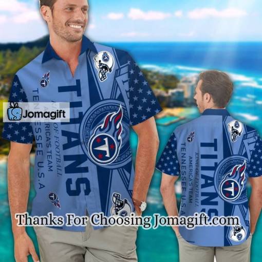 [COMFORTABLE] Nfl Tennessee Titans Hawaiian Shirt  Gift