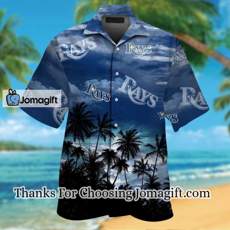 Fand Made Tampa Bay Rays Baseball Hawaiian Shirt Short-Sleeve Tee Size  S-5XL