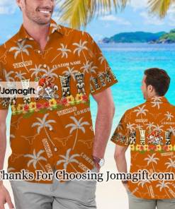 COMFORTABLE Texas Longhorns Name Personalized Hawaiian Shirts Gift