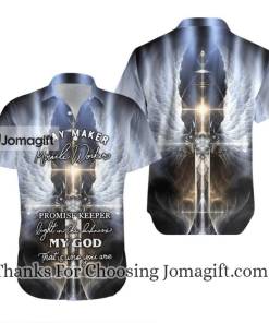 Christian Jesus Angle Wing Hawaiian Shirt