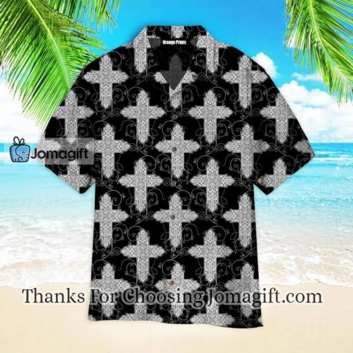 Christian Jesus Cross Pattern Aloha Hawaiian Shirts