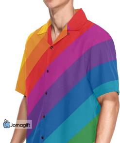 Colorful Rainbow Hawaiian Shirt Gift