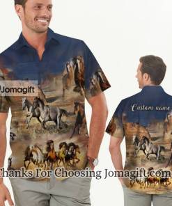 Comfortable Horses Personalized Hawaiian Shirts Horse Lovers For Men And Women