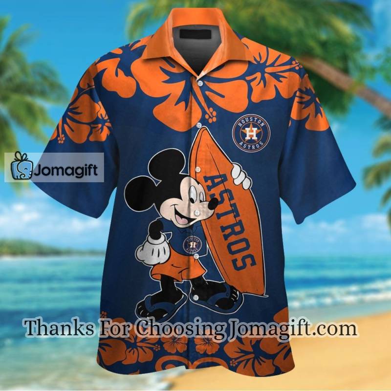 Comfortable Houston Astros Mickey Mouse Hawaiian Shirt For Men And Women