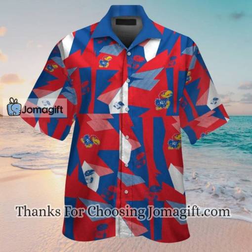 [Comfortable] Kansas Jayhawks Hawaiian Shirt For Men And Women