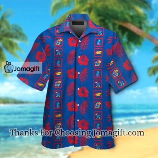 [Comfortable] Kansas Jayhawks Hawaiian Shirt0 For Men And Women
