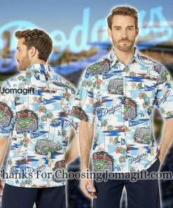 Los Angeles Dodgers Hawaiian Shirt Gift - Jomagift