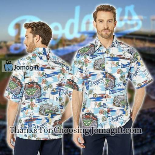 [Comfortable] La Dodgers Hawaii Hawaiian Shirt Fashion Tourisms For Men And Women