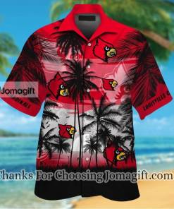 [Comfortable] Louisville Cardinals Tropical Hawaiian Shirt Gift