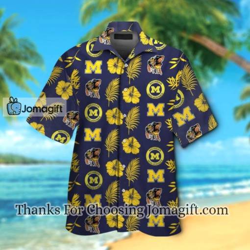 [Comfortable] Michigan Wolverines Hawaiian Shirt Gift