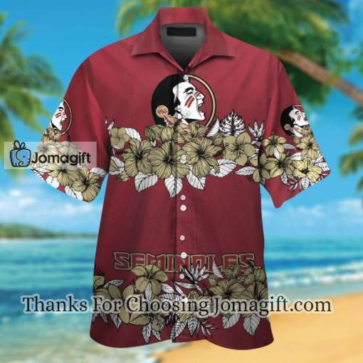 [Comfortable] Ncaa Florida State Seminoles Hawaiian Shirt For Men And Women