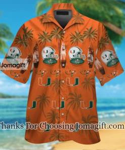 [Comfortable] Ncaa Miami Hurricanes Hawaiian Shirt Gift