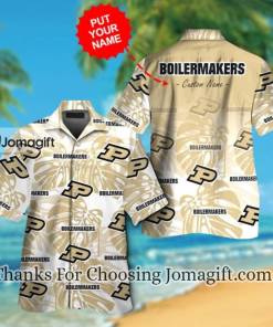 [Comfortable] Ncaa Purdue Boilermakers Hawaiian Shirt Gift