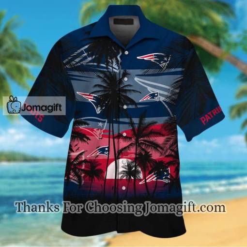 [Comfortable] New England Patriots Hawaiian Shirts Gift