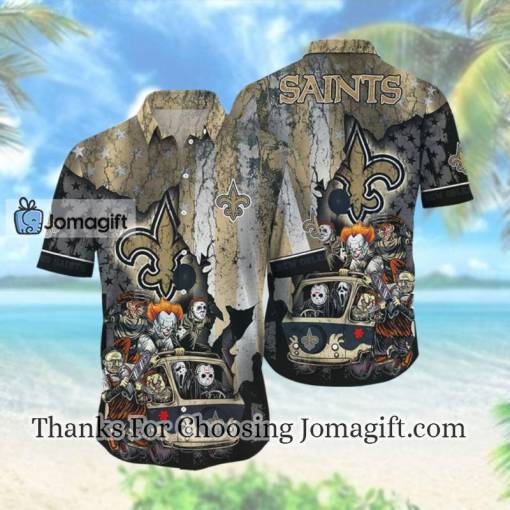 [Comfortable] New Orleans Saints Hawaiian Shirt Gift
