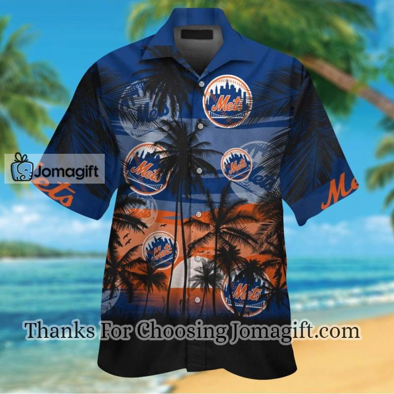 Comfortable] New York Mets Hawaiian Shirt Gift - Jomagift