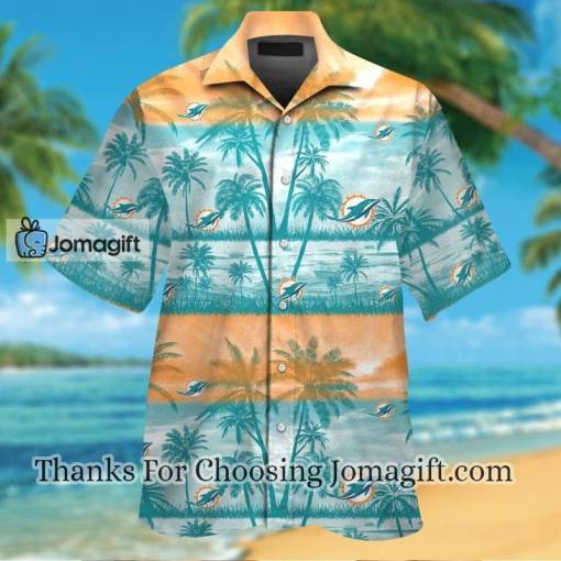 [Comfortable] Nfl Miami Dolphins Hawaiian Shirt Gift