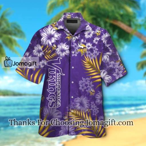 [Comfortable] Nfl Minnesota Vikings Hawaiian Shirt Gift