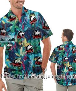 [Comfortable] Northern Illinois Huskies Floral Hawaiian Shirt Gift