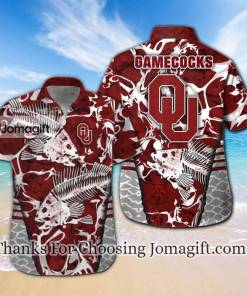 Comfortable Oklahoma Sooners Fishing Hawaiian Shirt Gift