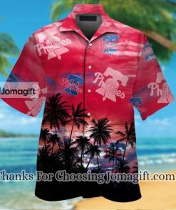 [Comfortable] Philadelphia Phillies Hawaiian Shirt Gift