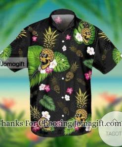 [Comfortable] Pineapple Skull Hawaiian Shirt Gift