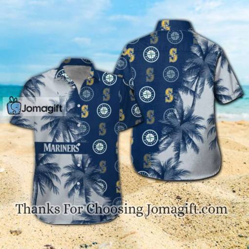 [Comfortable] Seattle Mariners Hawaiian Shirt Gift