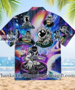 Cool Astronaut DJ Music Party Hawaiian Shirt 2