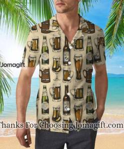 Craft Beer Pattern Hawaiian Shirt