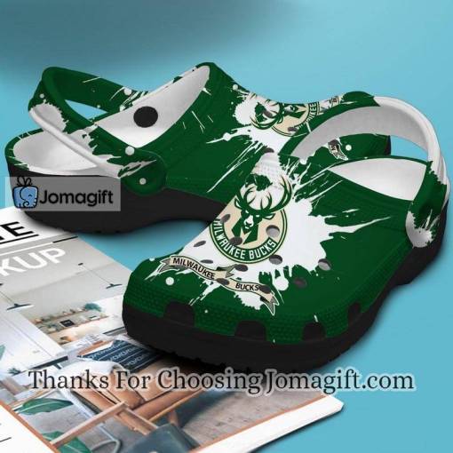 [Custom Name] Milwaukee Bucks Crocs Shoes Gift