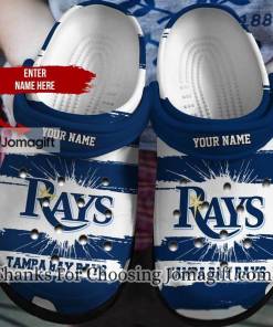 [Incredible] [Custom Name] Tampa Bay Rays Crocs Gift