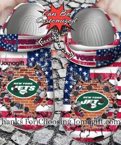 Custom Name New York Jets Crocs Shoes Limited Edition