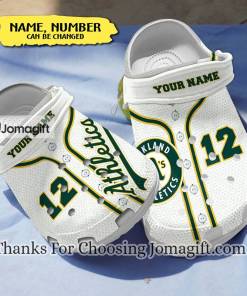 Custom Name Oakland Athletics Crocs Crocband Clogs Gift 1