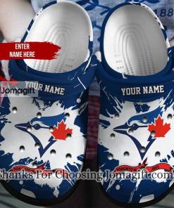 [Personalized] Toronto Blue Jays Baby Yoda Crocs Gift