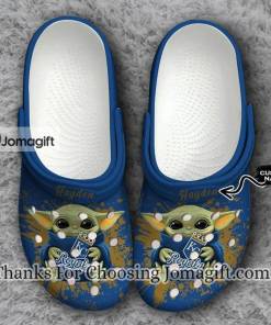 [Exceptional] Kansas City Royals White Blue Crocs Gift
