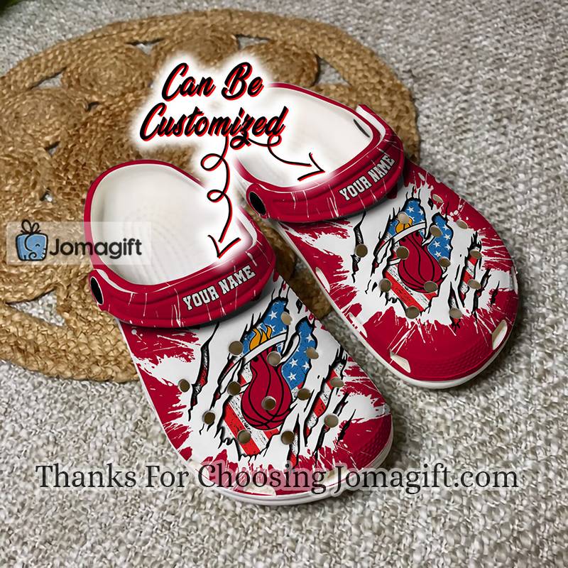 Custom name Miami Heat Crocs Shoes Gift 1