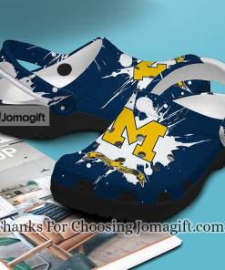 Custom name Michigan Wolverines Crocs Gift 2