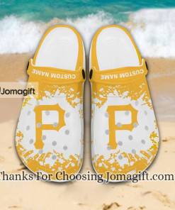 [Personalized] Pittsburgh Pirates American Flag Crocs Gift
