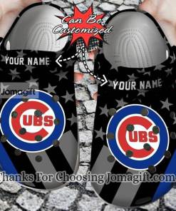 [Customized] Chicago Cubs Star Flag Crocs Gift