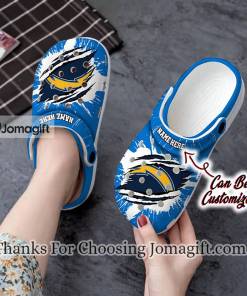 Customized La Chargers Crocs Shoes Gift 2